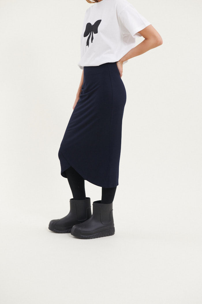 Basic Apparel Cala Skirt Nederdele 001 Black